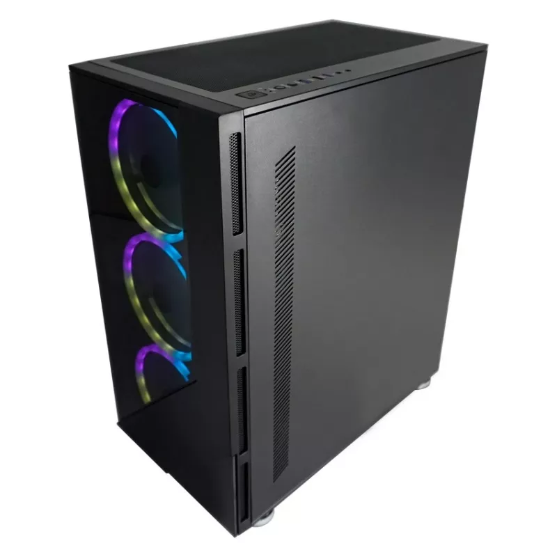 LC-Power Gaming 803B Midi Tower melna