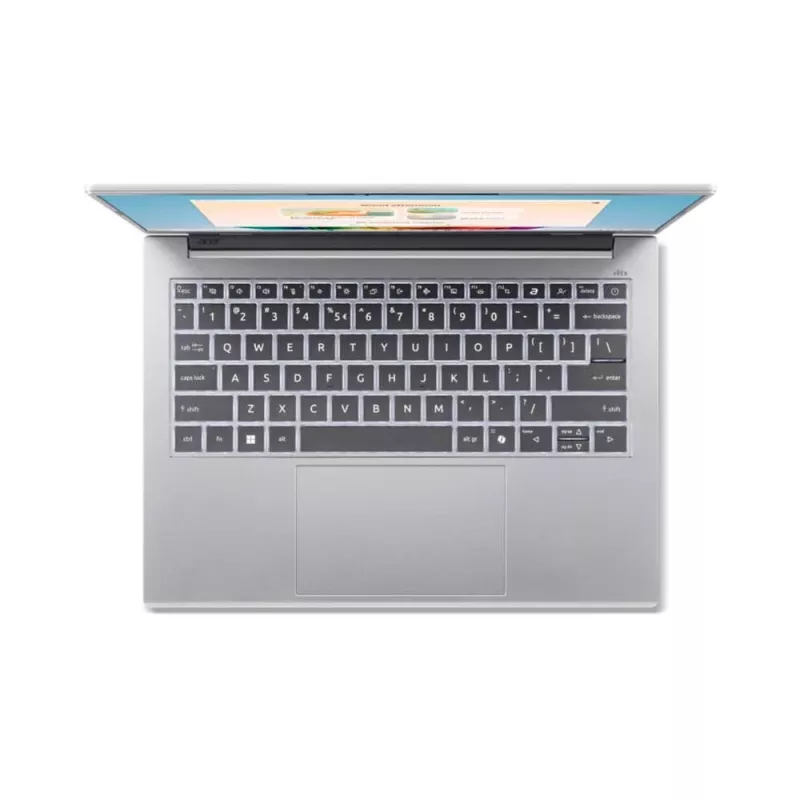Portatīvais dators Acer Aspire 14 AI A14-53M-75DW — 14 collu WUXGA, Intel Core Ultra 7 258V, 32 GB LPDDR5x, 1 TB SSD, Intel Arc 140V, Windows 11 Home, Sudraba