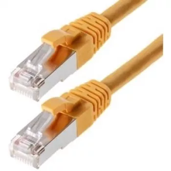 Tīkla kabelis Helos CAT6 S/FTP (PIMF) 7,5 m dzeltens