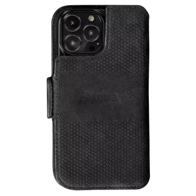 Maka maciņš Krusell 62396 priekš iPhone 13 Pro Max 17 cm Melns
