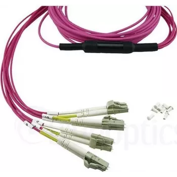 BlueOptics X66205-5-BO InfiniBand optiskās šķiedras kabelis 5 m MPO 4x LC