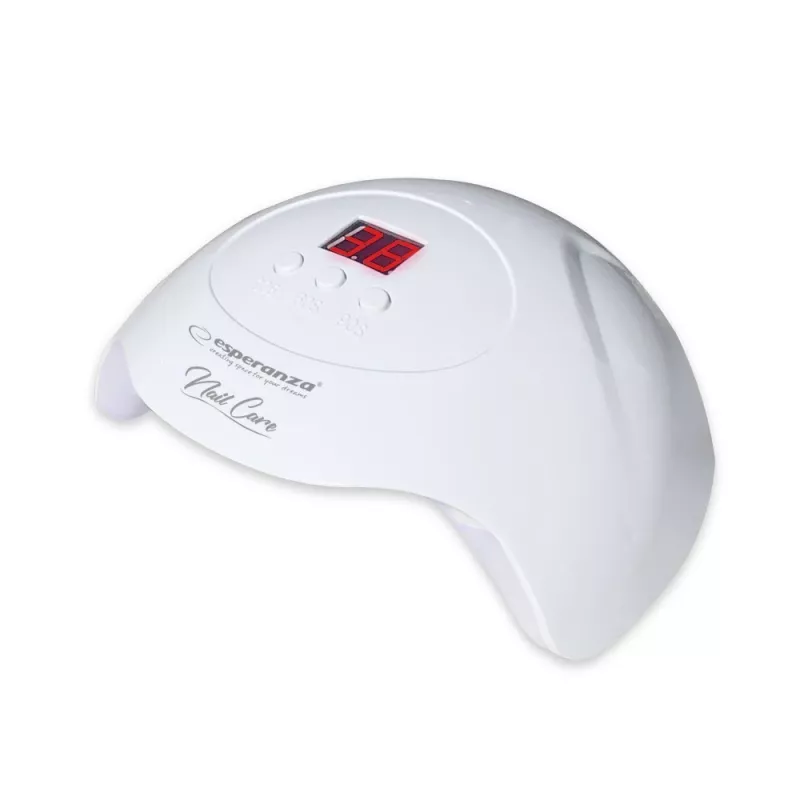 Nagu žāvētājs ESPERANZA EBN010 36W UV+LED, 15 lampas, balts, iebūvēts displejs, kustības sensors