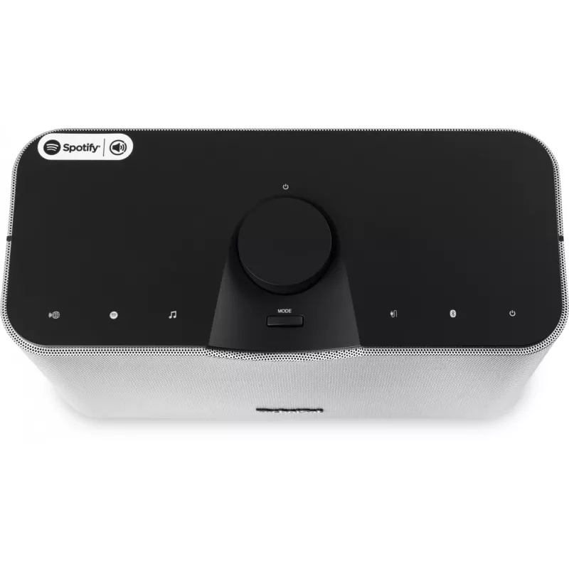 Mājas audio mikrosistēma TechniSat AudioMaster MR2 melna, sudrabota