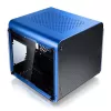 Mini-ITX datora korpuss RAIJINTEK METIS EVO TG — Rūdīts stikls, zils