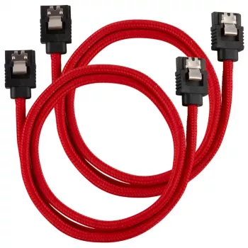 SATA kabelis Corsair CC-8900254 0.6 m melns sarkans
