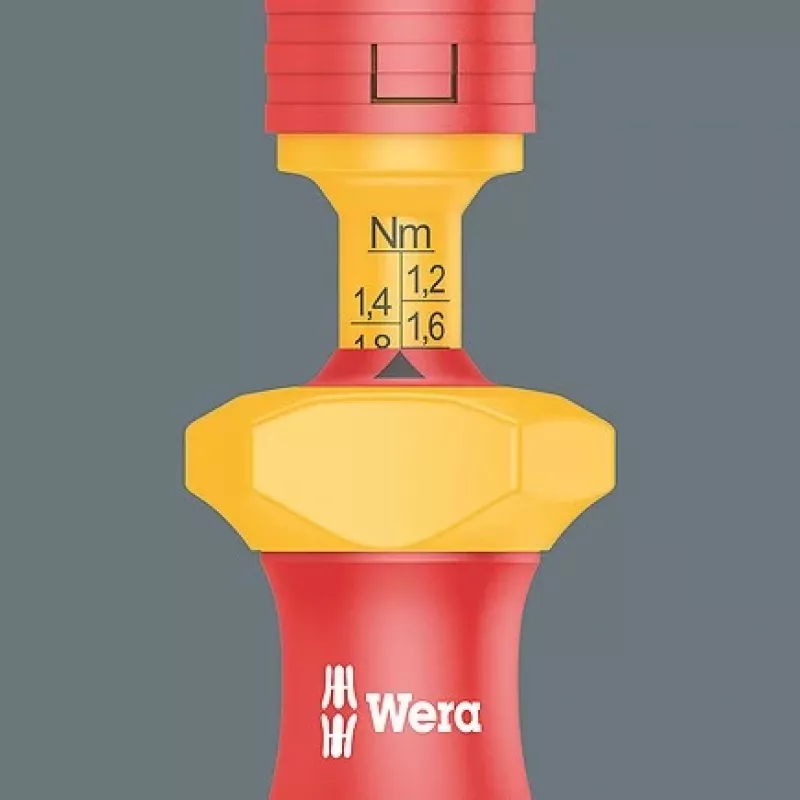 Wera 05006605001 Kraftform Kompakt VDE 15 griezes momenta skrūvgriežu komplekts