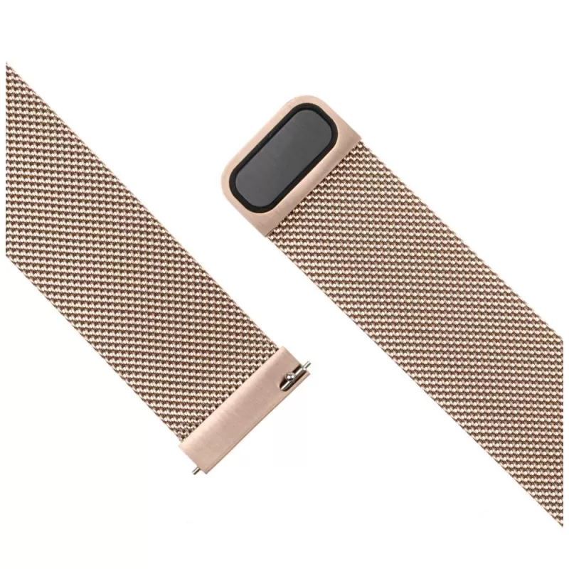 Pulksteņa siksniņa FIXED Mesh Strap Fixed 18mm nerūsējošais tērauds Quick Release zelta