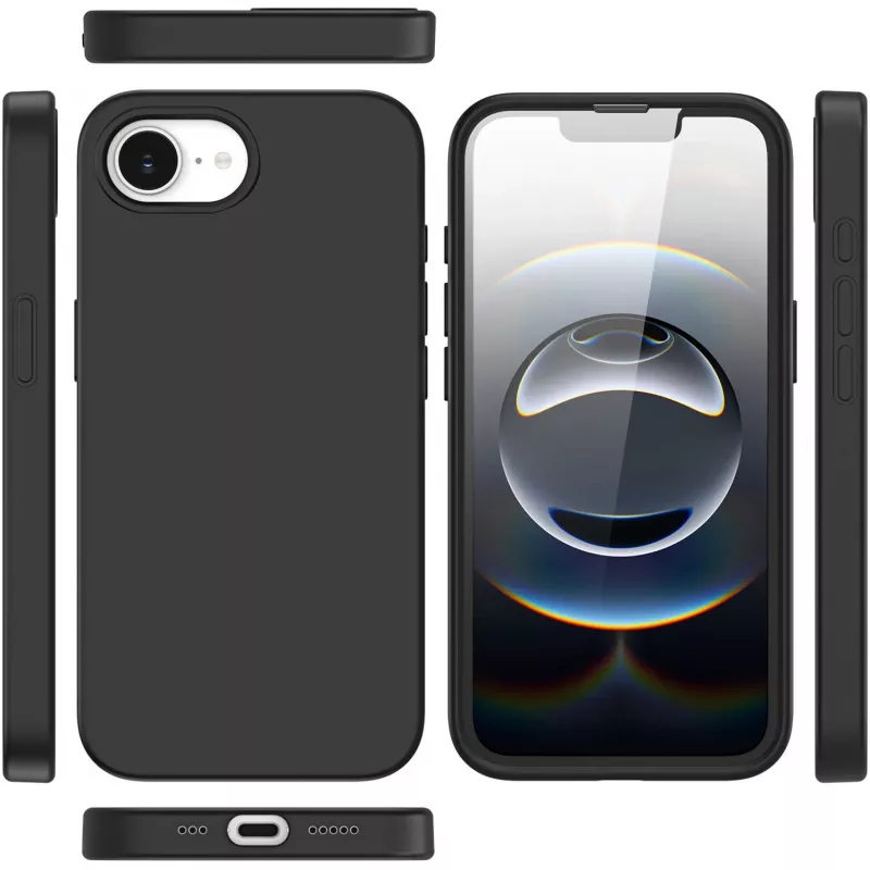 nevox StyleShell Shock iPhone 16e melns (2498)
