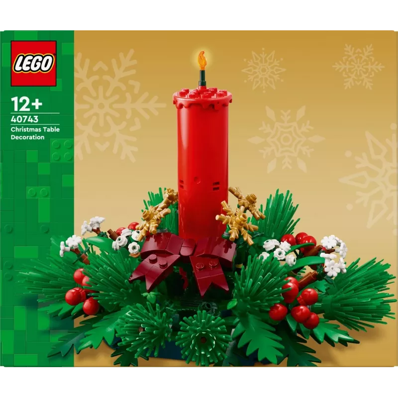 LEGO 40743 Ziemassvētku galda rotājums