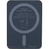 Ferrari Jaudabank FEPB5MNCAK 15W 5000mAh Melns/Melns Metal Logo MagSafe