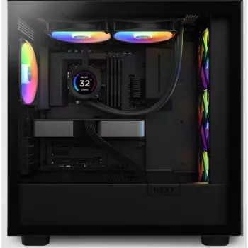 Šķidruma dzesētājs NZXT Kraken Elite 280 RGB 14 cm melns