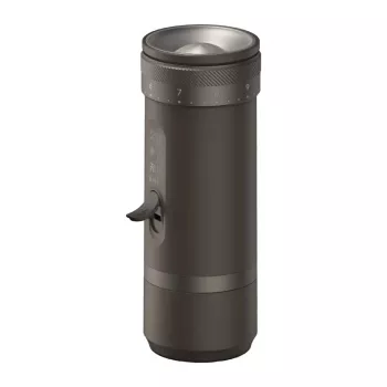 Burr kafijas dzirnaviņas OUTIN Outin Fino Melns — konusveida urbis, 25 g ietilpība, Ø 7.3 cm, 199 mm augstums, 690 g