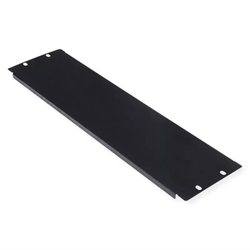 Tukšais panelis ROLINE 19 collu 3U melns tērauds 480 mm