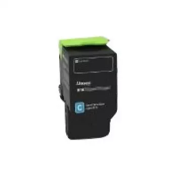 Lexmark 78C2XC0 Tonera komplekts ciāna, īpaši lielas ietilpības atgriešanas programma, 5K