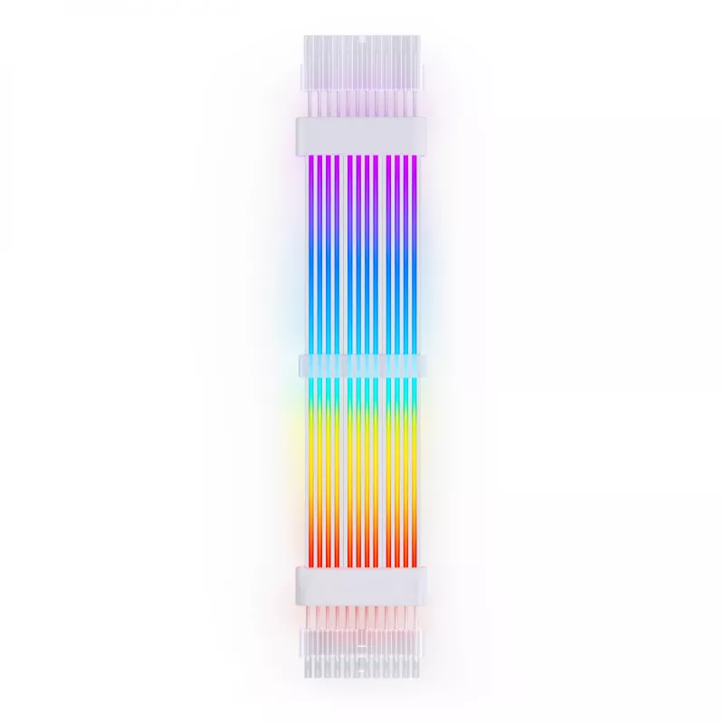 ATX 24-pin datora gaismas kabelis Jonsbo DY-2 mātesplates RGB/apgaismojuma pagarināšanai