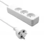 Strāvas pagarinātājs ProXtend K3-KIT05W — 3-vietīgs strāvas pagarinātājs, 5 m kabelis
