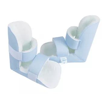 Papēža aizsargs TIMAGO SVP 2413, velūrs, viens izmērs, Velcro aizdare, balts, 2 gab. iepakojumā