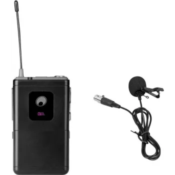 Lavaliera mikrofons Omnitronic UHF-E Series 531.9 MHz — vadu lavaliera UHF bezvadu sistēmām
