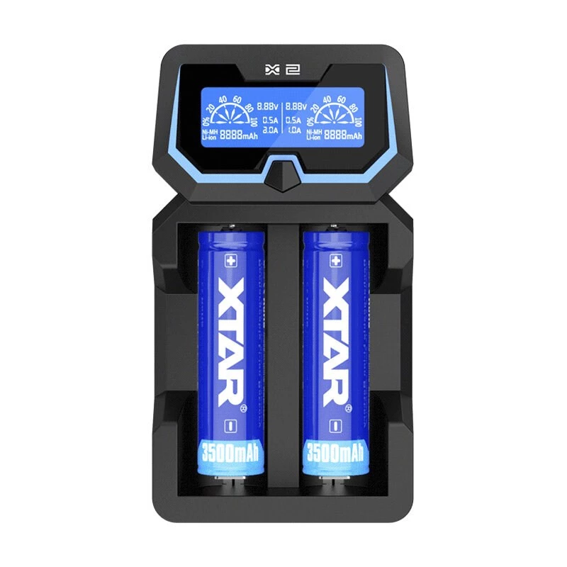 XTAR X2 akumulatora lādētājs Li-ion 18650