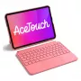 Klaviatūras apvalks ar skārienpaliktni Inateck KB04122 iPad 11 inch/Air, QWERTZ, sarkans