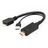 Cablexpert videoadapteris - 10 cm