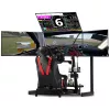 Next Level Racing Elite Quad Monitor Stand Black Edition NLR-E037 - monitora kronšteins