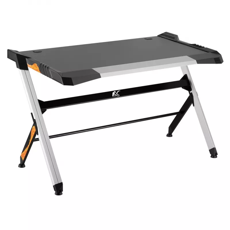 Spēļu galds nano rs RS150 Melns Large RGB LED, 780 mm augstums, 50 kg maksimālā slodze