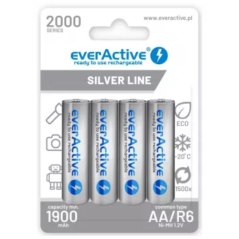 Everactive EVHRL6-2000 mājsaimniecības akumulators Uzlādējams akumulators AA Niķeļa-metāla hidrīda (NiMH)
