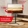 TV grīdas statīvs MACLEAN MC-494 32 collu–70 collu televizoriem, VESA līdz 400×400 mm, maks. slodze 40 kg, slīpums 70°