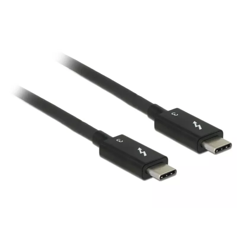 USB kabelis DeLOCK 84847 USB 3.2 Gen 2 2m USB C melns