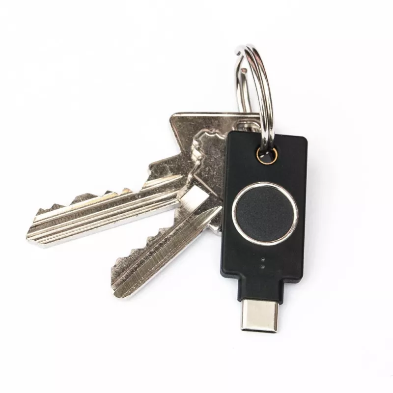 YubiKey C Bio FIDO Edition Yubico Melns Bezparoles Autentifikācija