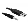DeLOCK 83115 USB 2.0 uz Serial TTL 3.5 mm pārveidotājs 1.8 m - 5 V