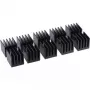 Alphacool GPU RAM alumīnija radiatoru 15x15mm - melni 10 gab. (17155)