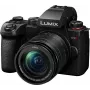Panasonic Lumix G9 II + 12-60mm F3.5-5.6 MILC 25,21 MP Live MOS 11552 x 8672 pikseļi, melns (DC-G9M2ME)