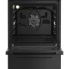 Brīvi stāvoša plīts BEKO FSM52331DBDS, gāzes plīts virsma 4 degļi (2900/2000/2000/1000 W), elektriskā cepeškrāsns 60 L, 60 cm, energoefektivitātes klase A, melna