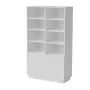 Uzglabāšanas skapis Cama Meble LIVERTI grāmatu skapis 100×420×1705 mm balts