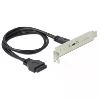 Slot Bracket DeLOCK 89937 ar 1 x USB-C pieslēgvietu
