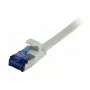 komutācijas kabelis RJ45 - CAT6A 500Mhz - 5m - pelēks - U/FTP - plakans - TPE(Superflex) - AWG32 - Synergy 21