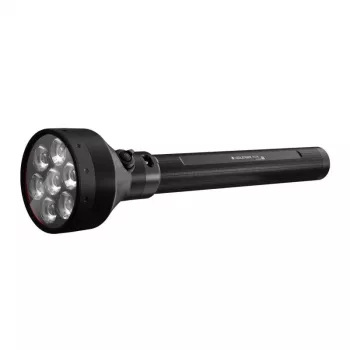 Rokas lukturītis Ledlenser P21R melns uzlādējams LED, 1000 lm, IP68, 32700 baterija, 1100 m stars