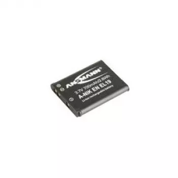 ANSMANN A-Nik EN EL 19 - akumulators - Li-Ion - 700 mAh - Nikon Coolpix A100, A300, S2900, S32, S33, S3700, S5300, S6700, S6800, S6900, S7000, W100