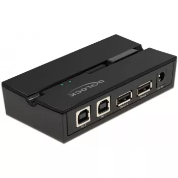 DeLOCK 11492 datora datu pārslēgs USB Type-A uz USB Type-B 0.48 Gbit/s