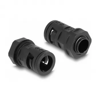 Kabeļu uzmava DeLOCK 60462 melna 13 mm 2 m