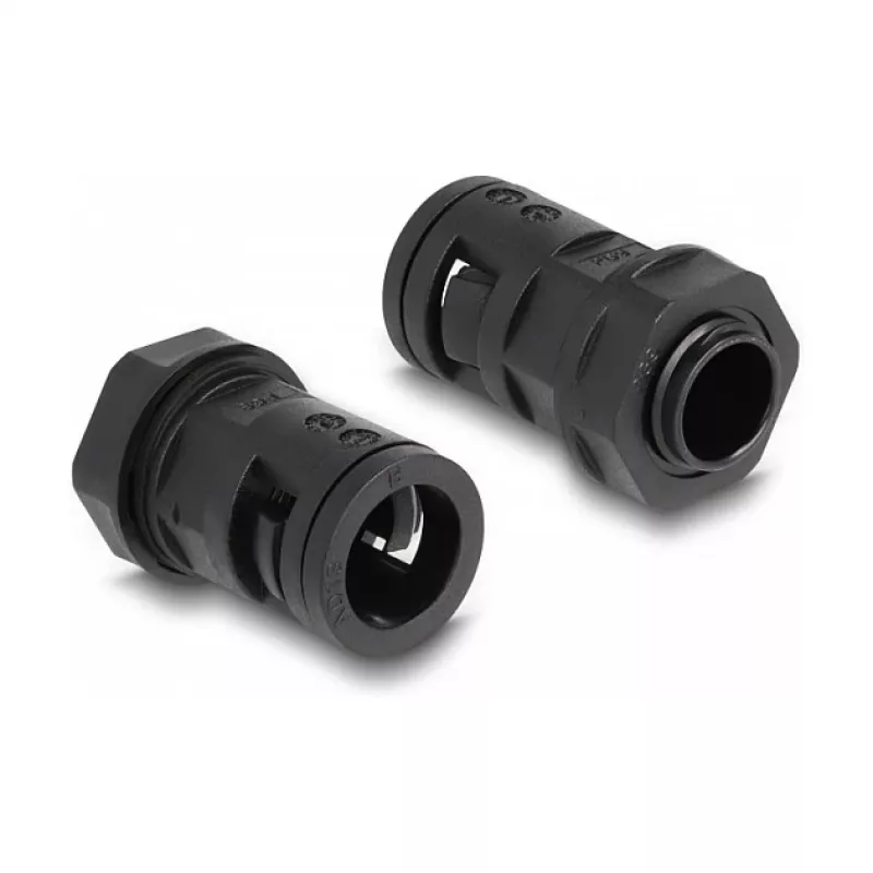 Kabeļu uzmava DeLOCK 60462 melna 13 mm 2 m