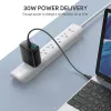 sienas Charger 2xUSB Jauda Delivery (1xUSB A+1xUSB C) 5.4A 30W Dynamic Detect PA-D1