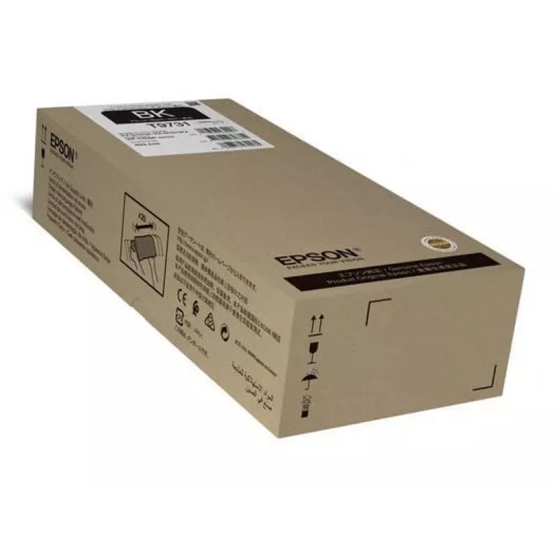 Tintes paka Epson WF‑C869R Melns XL oriģināla, palielināta ietilpība līdz 7 000 lappusēm