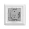 Stikla sienas termostats Homematic IP 161333A0 ar CO2 sensoru, digitāls RF, 230 V, 54,5×54,5×29 mm