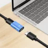 HDMI retranslators, 20m, 8K 60Hz, HDCP 2.3, alumīnijs, zils