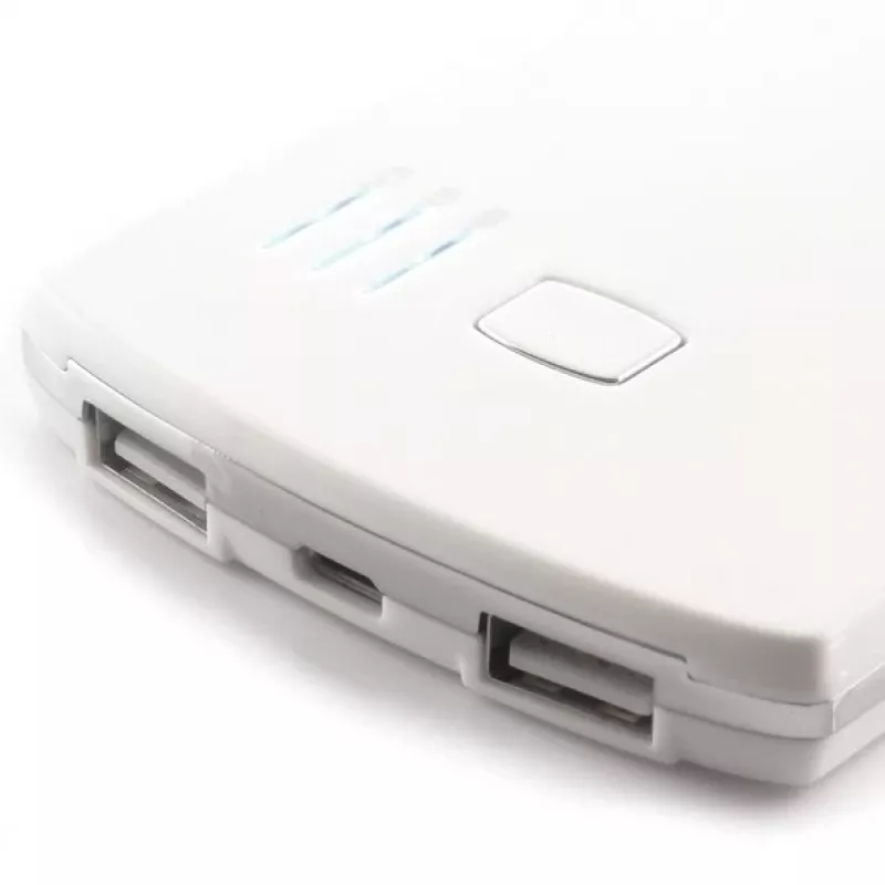 PowerNeed P5600W ārējais akumulators litija polimēru (LiPo) 5600 mAh balts