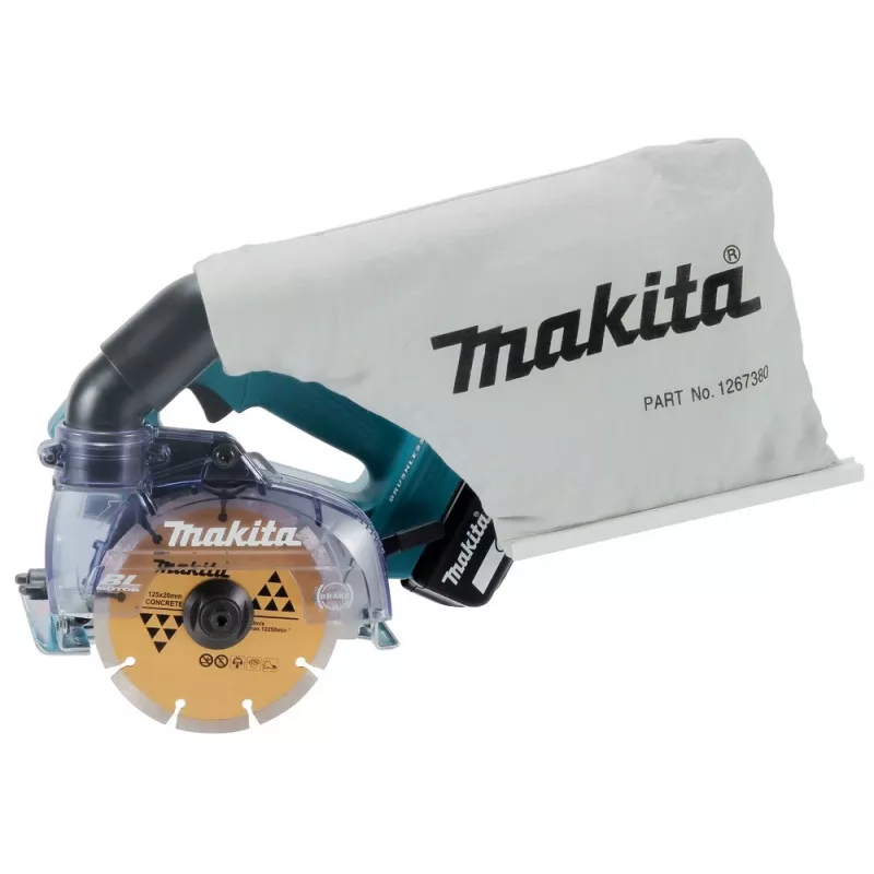 Makita DCC500Z pārnēsājamais ripzāģis 12,5 cm Zaļš