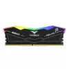 DIMM 32 GB DDR5-6400 (2x 16 GB) Dual-Kit, atmiņa melna, FF3D532G6400HC40BDC01, Delta RGB, INTEL XMP